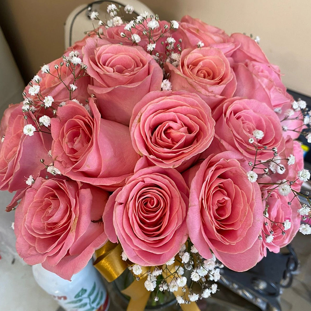 Ramo Exclusivo de Rosas Rosas – XV/Boda