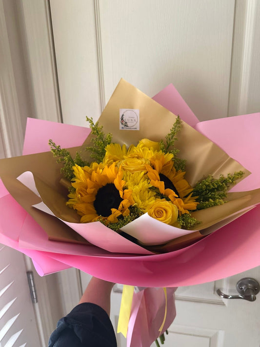 Bouquet Mixto Amarillo