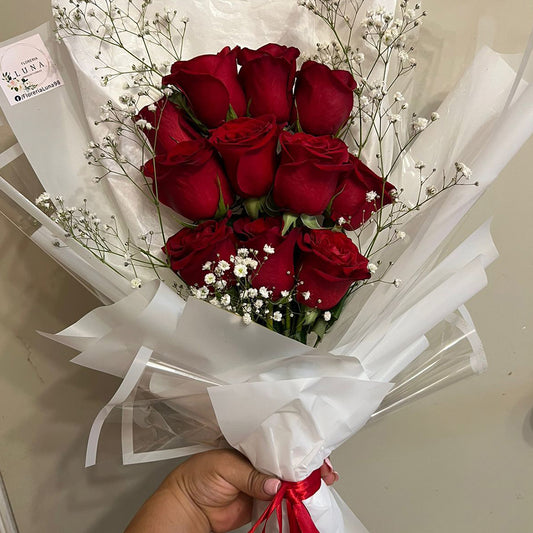 Ramo de 12 Rosas Rojas