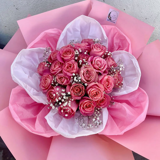 Ramo de 24 Rosas Rosas