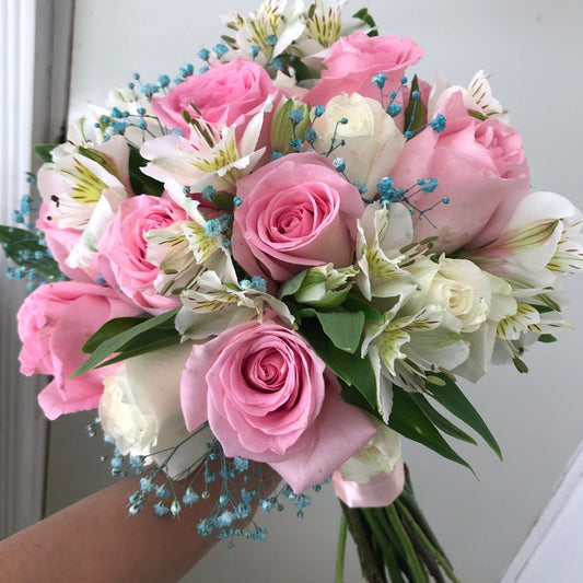 Ramo en Rosa Suave – XV/Boda